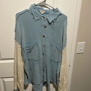 POL TOP MED OVERSIZED